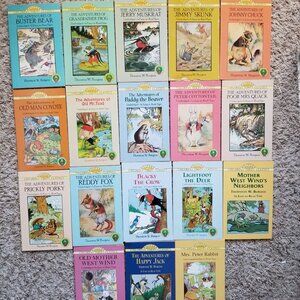Vintage Thornton W. Burgess books (18 books)